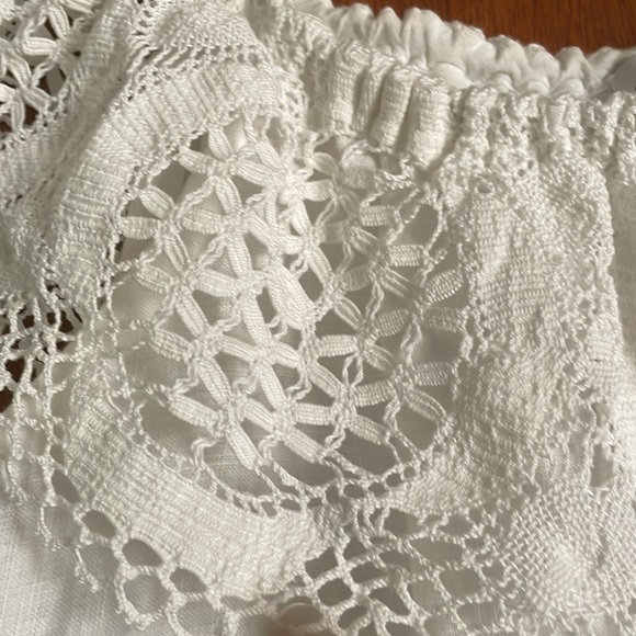Handmade linen & lace dress from Italy - Picture 6 of 14